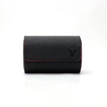 Load image into Gallery viewer, Watch Roll – Black Saffiano