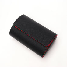 Load image into Gallery viewer, Watch Roll – Black Saffiano