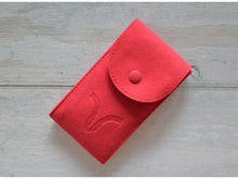 Load image into Gallery viewer, Watch Pouch – Red Suede
