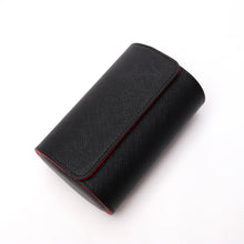 Load image into Gallery viewer, Watch Roll – Black Saffiano
